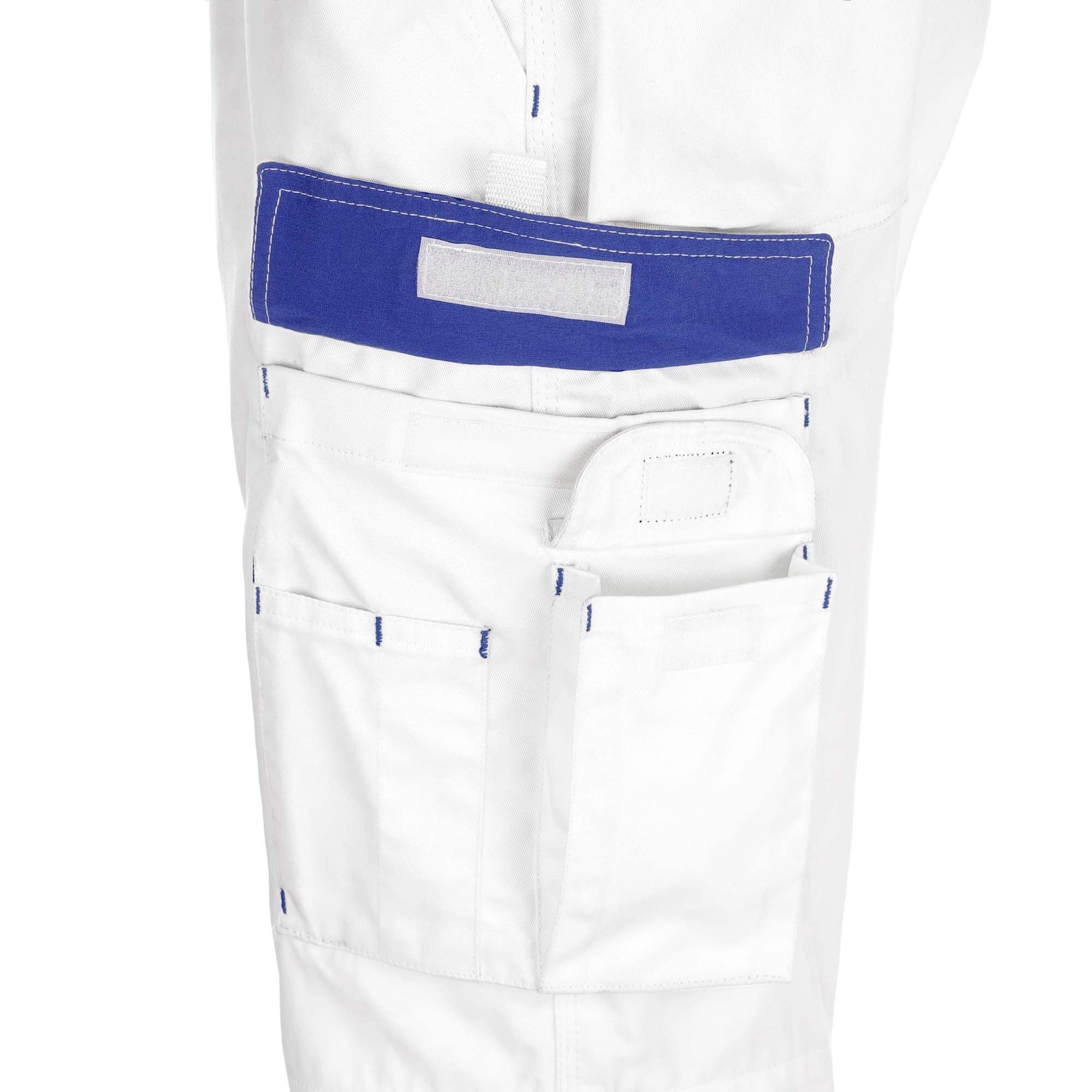 TMG Finesse Work dungarees white - Finesse BIB Trouser-white-04-V2